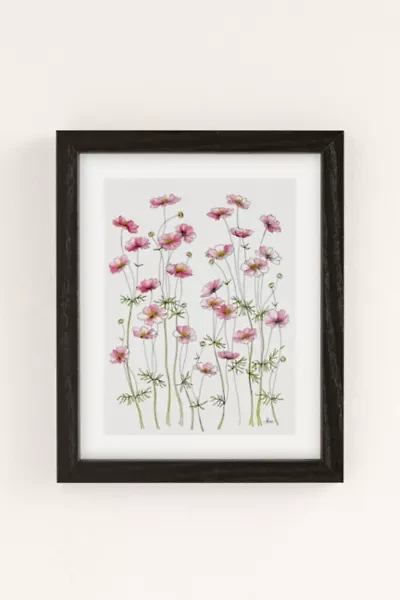 Jessica Hanselmann Pink Cosmos Art Print