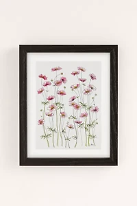 Jessica Hanselmann Pink Cosmos Art Print