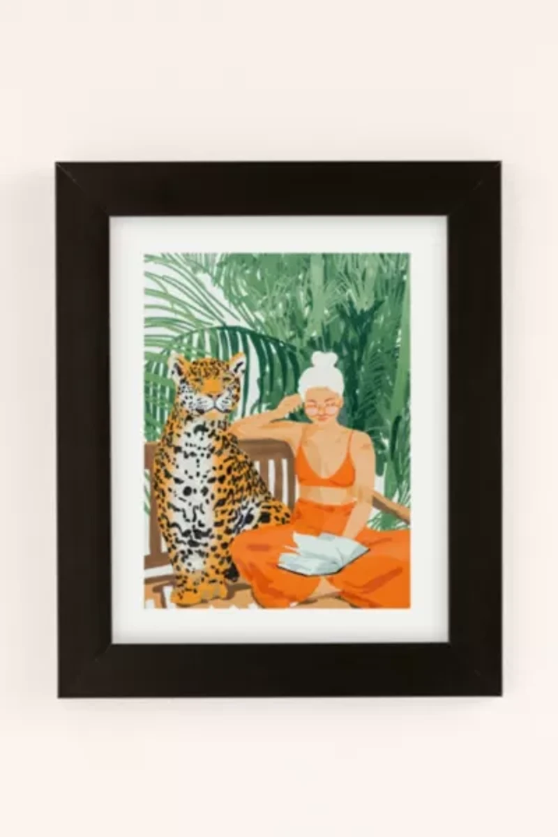 83 Oranges Jungle Vacay Art Print