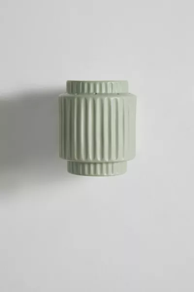 Tristan Green Ceramic Sconce