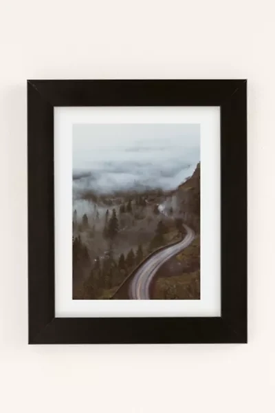 Becca Tapert Foggy Rowena Crest Art Print