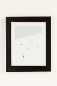 Swen Swensøn SKIBAKKEN Art Print