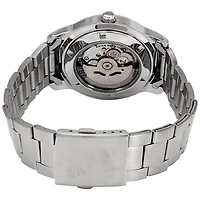 Seiko 5 White Dial Automatic Men's Steel Watch SNKP09J1