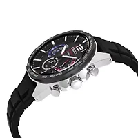 Seiko Chronograph Quartz Black Dial Men's Watch SSB347