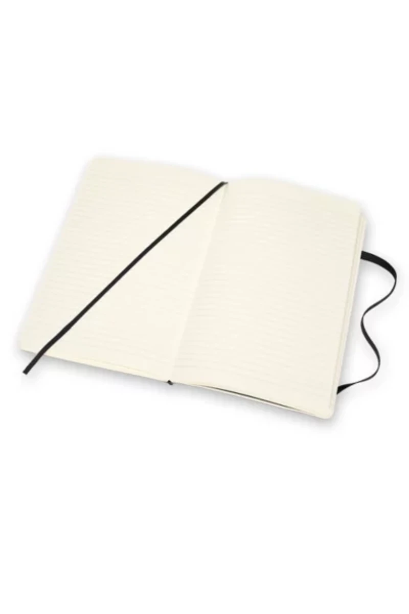 Moleskine Limited Collection Leather Large Ruled Soft Cover Notebook