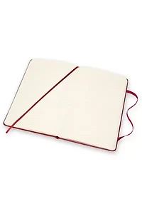 Moleskine Limited Collection Leather Large Ruled Soft Cover Notebook