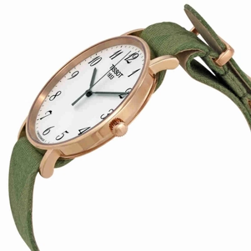 Tissot Everytime Large Nato White Dial Men's Watch T1096103803200