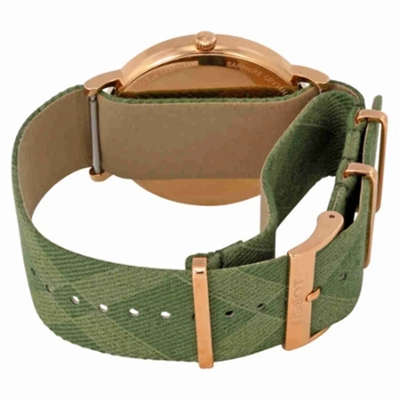 Tissot Everytime Large Nato White Dial Men's Watch T1096103803200