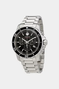 Movado Series 800 Chronograph Black Dial Men's Watch 2600142