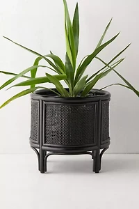 Rattan 12" Planter
