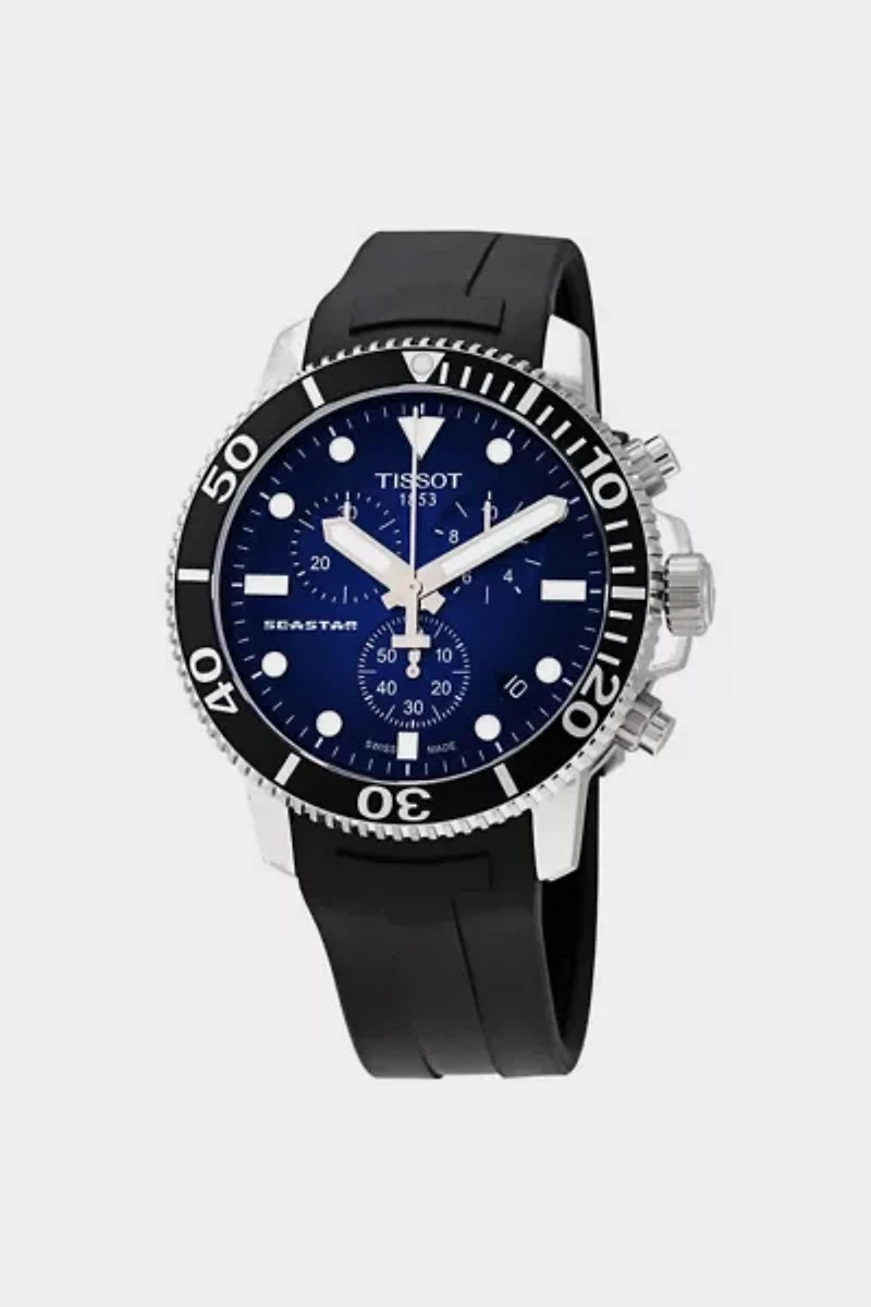 Tissot Seastar 1000 Chronograph Blue Dial Men's Watch T120.417.17.041.00