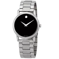 Movado Classic Museum Quartz Black Dial Men's Watch 2100014