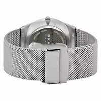 Skagen Melbye Grey Dial Stainless Steel Mesh Men's Watch SKW6078