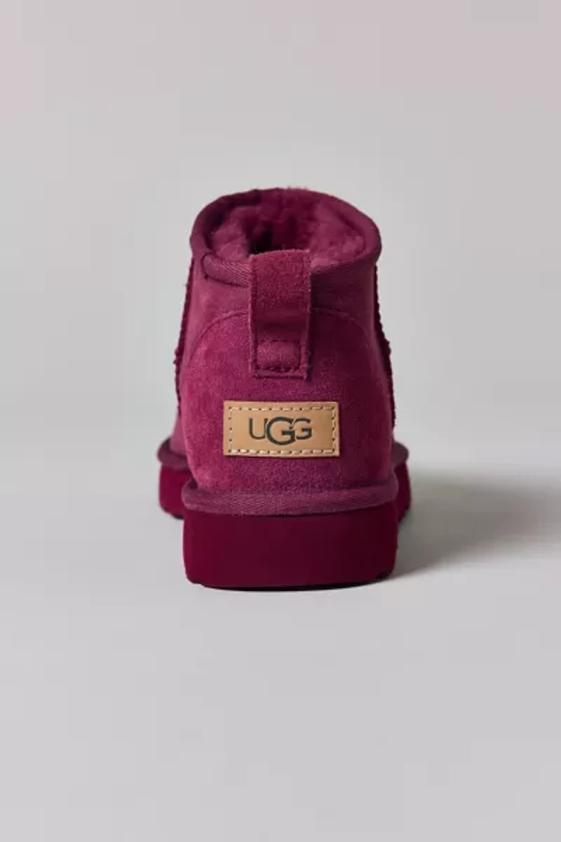 UGG Women's Classic Ultra Mini Suede Ankle Boot