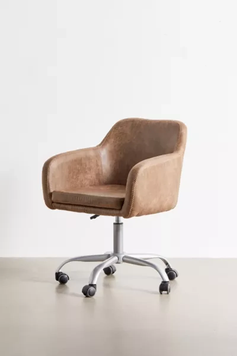 Jeremy Faux Leather Swivel Desk Chair