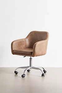 Jeremy Faux Leather Swivel Desk Chair