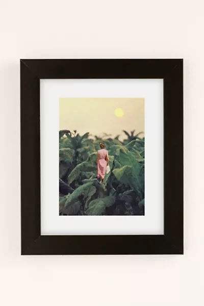 Sarah Eisenlohr Walking Into Leaves Art Print