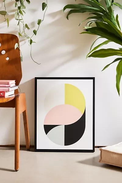 Metron Minimal Geometry No 1 Canvas Art Print