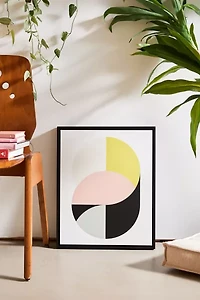 Metron Minimal Geometry No 1 Canvas Art Print
