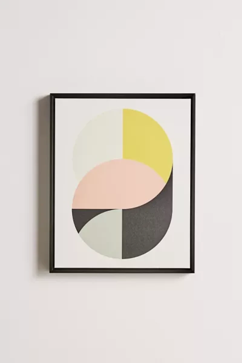 Metron Minimal Geometry No 1 Canvas Art Print