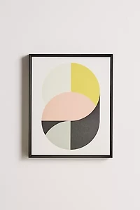 Metron Minimal Geometry No 1 Canvas Art Print