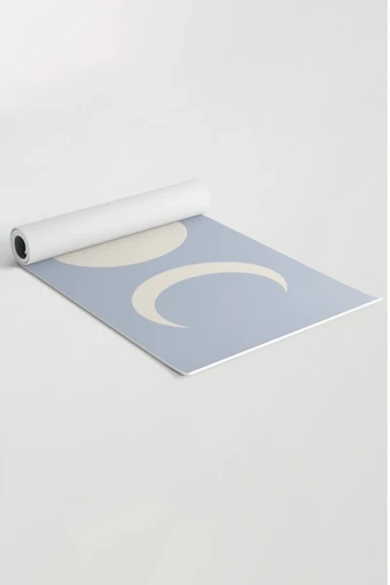 Colour Poems For Deny Moon Minimalism Yoga Mat