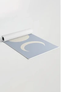 Colour Poems For Deny Moon Minimalism Yoga Mat