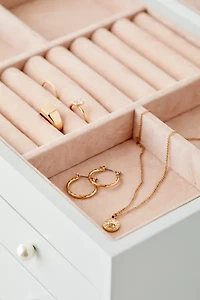 Mele and Co Bianca Jewelry Box