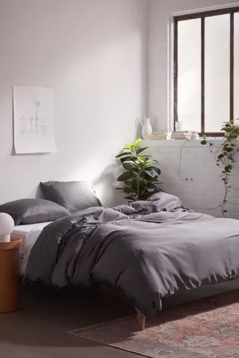 ettitude Bamboo Sateen Duvet Cover