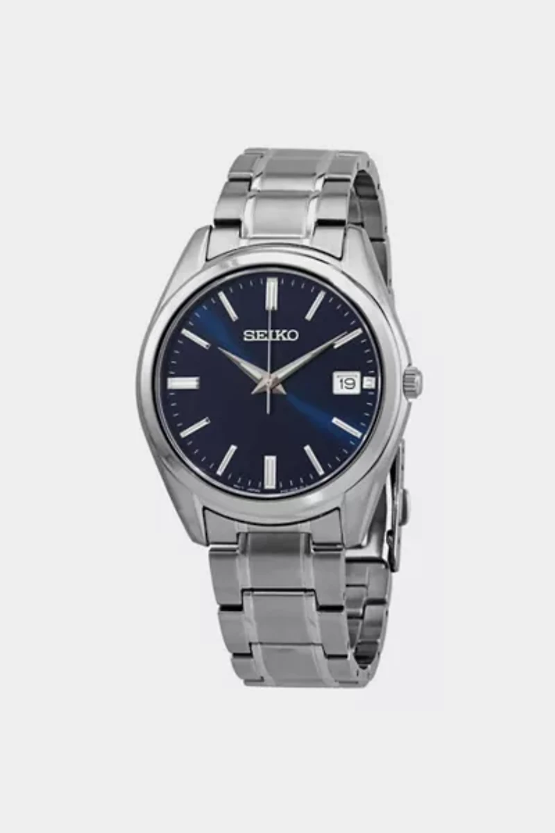 Seiko Classic Quartz Blue Dial Men's Watch SUR309P1