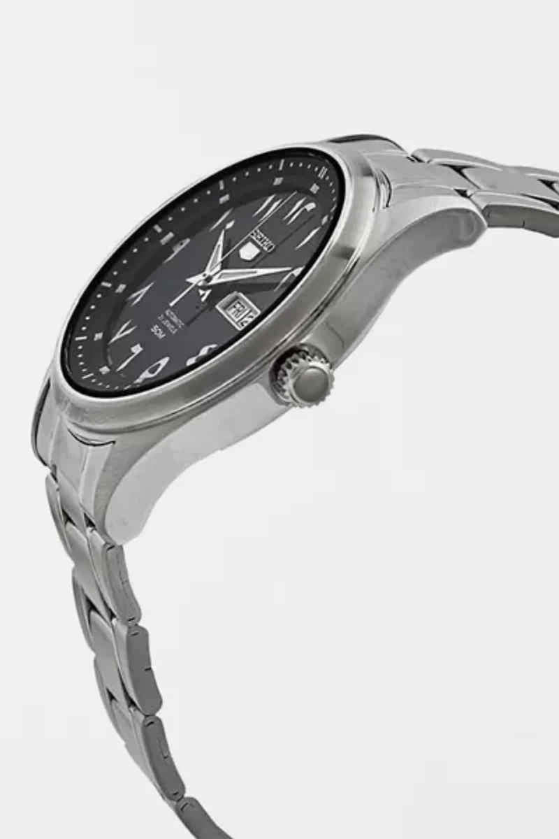 Seiko 5 Automatic Black Dial Men's Watch SNKP21J1