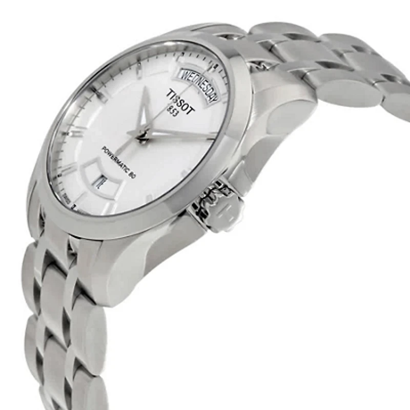 Tissot Couturier Automatic Silver Dial Watch T0354071103101