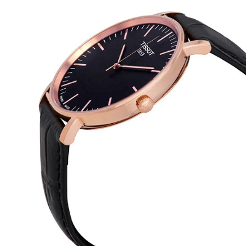 Tissot Everytime Large Black Dial Men's Watch T1096103605100