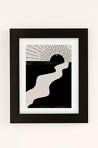 TMSbyNight Abstract Landscape Art Print