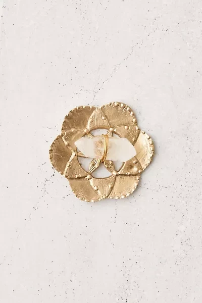 Ariana Ost Flower Of Life Crystal Catch-All Dish