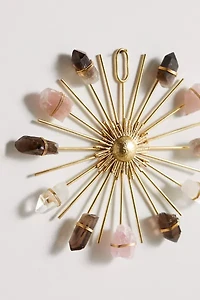 Ariana Ost Rainbow Sunburst Crystal Wall Hanging
