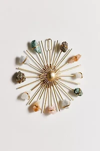 Ariana Ost Sunburst Crystal Wall Hanging