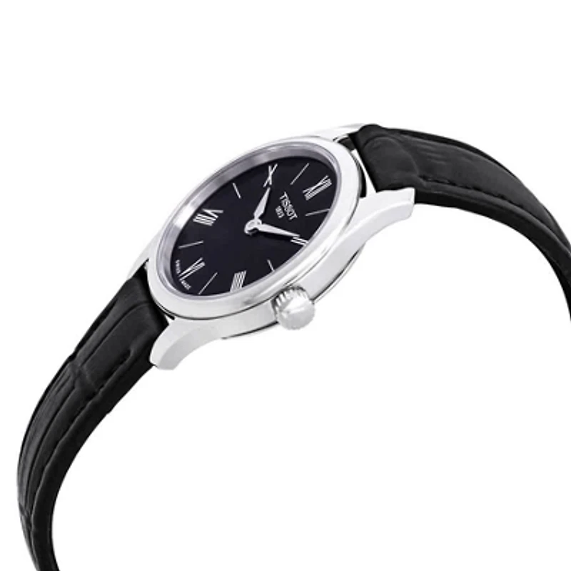 Tissot Tradition 5.5 Black Dial Ladies Watch T0630091605800