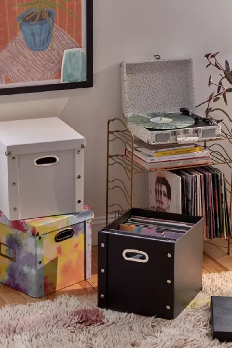 Vinyl Lidded Storage Box