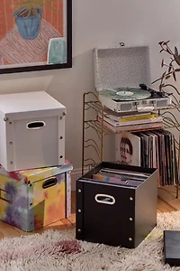 Vinyl Lidded Storage Box