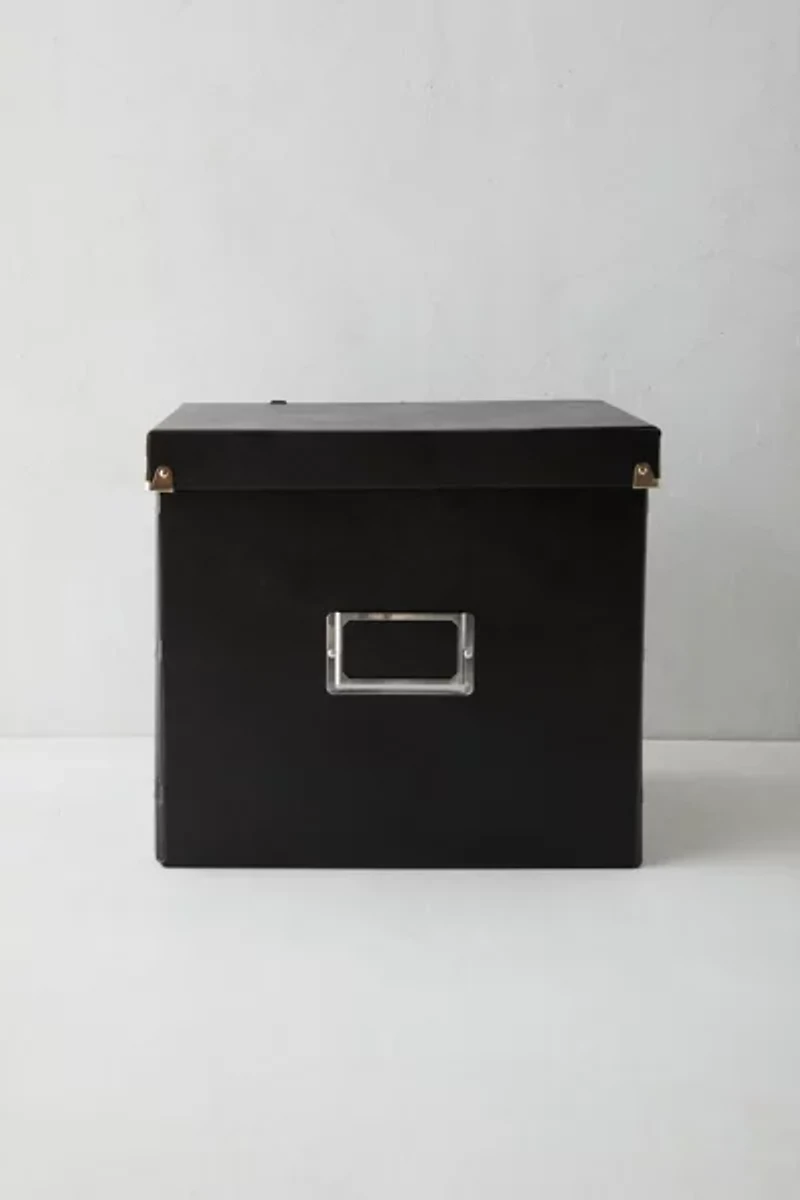 Vinyl Lidded Storage Box
