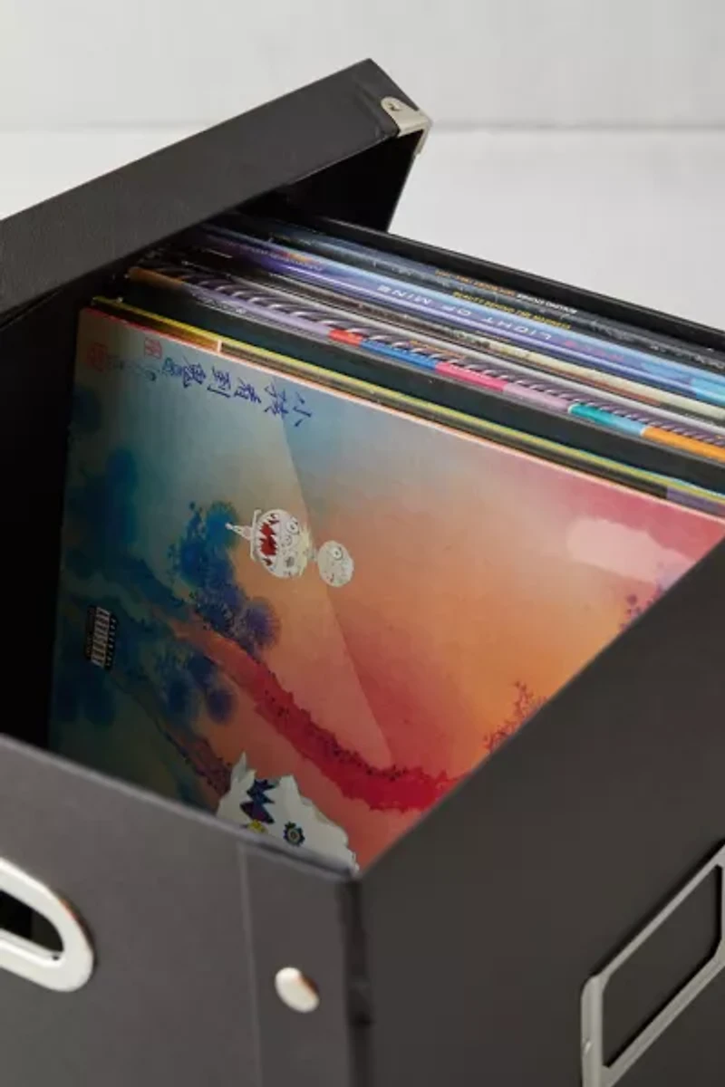 Vinyl Lidded Storage Box