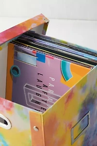 Vinyl Lidded Storage Box