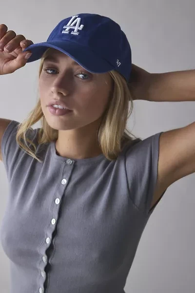’47 Brand MLB Los Angeles Dodgers Team Logo Clean Up Hat