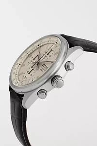 Seiko Chronograph Quartz Champagne Dial Men's Watch SSB383