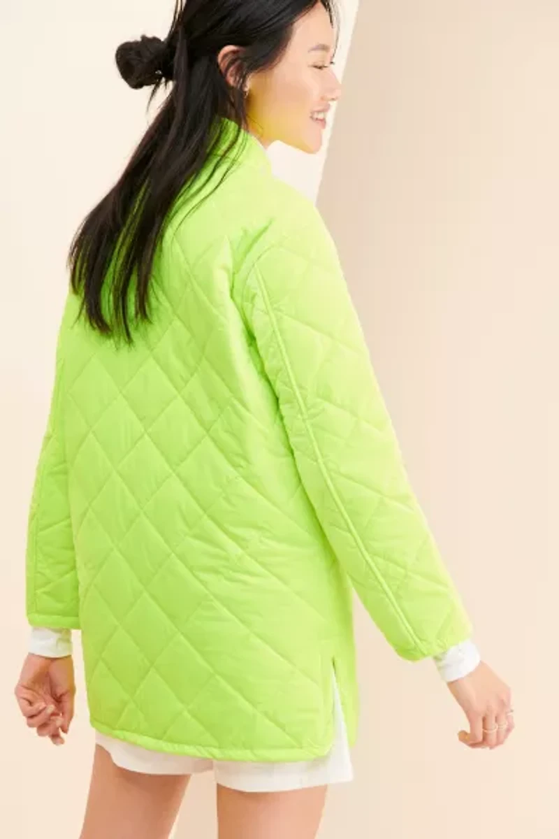 Avec Les Filles Glow Daze Quilted Jacket