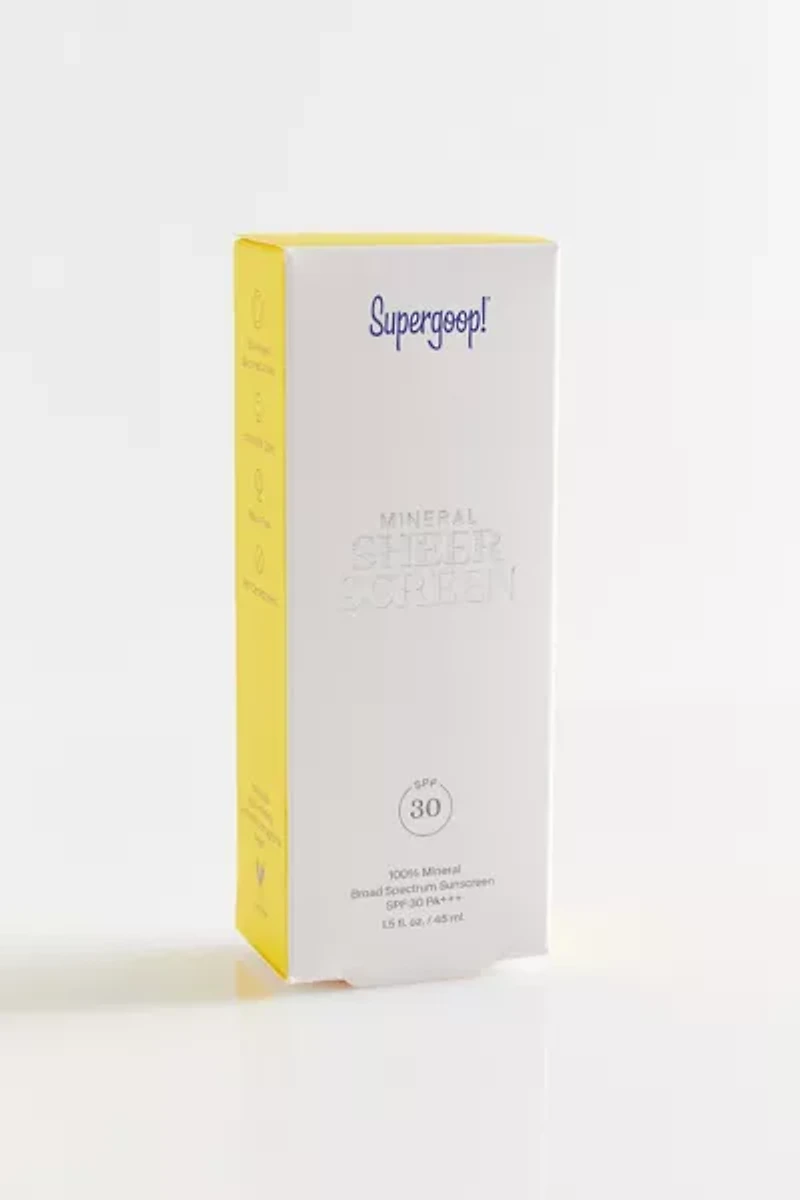 Supergoop! Mineral Sheerscreen SPF 30 Sunscreen