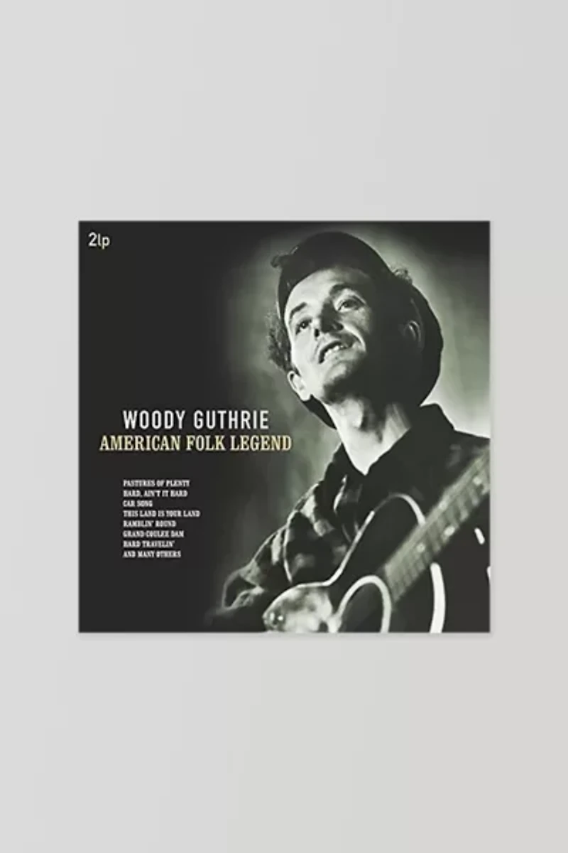 Woody Guthrie - American Folk Legend LP