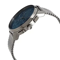 Movado BOLD Thin Chronograph Quartz Blue Dial Men's Watch 3600721