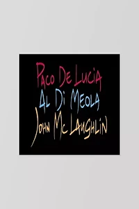 De Lucia, Paco / Di Meola, Al / McLaughlin, John - Guitar Trio LP